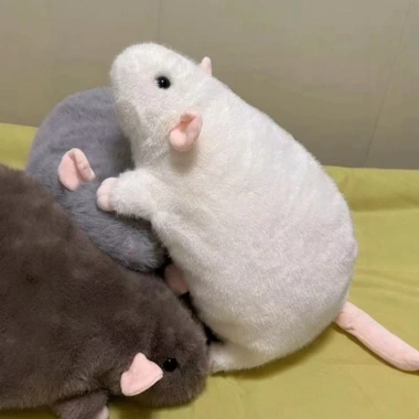 Thú Nhồi Bông Chuột Đuôi Dài 55cm - Gấu Bông Ngộ Nghĩnh Đáng Yêu, Quà Tặng Cute