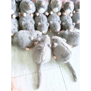 Thú Nhồi Bông Chuột Đuôi Dài 55cm - Gấu Bông Ngộ Nghĩnh Đáng Yêu, Quà Tặng Cute