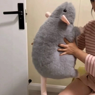 Thú Nhồi Bông Chuột Đuôi Dài 55cm - Gấu Bông Ngộ Nghĩnh Đáng Yêu, Quà Tặng Cute