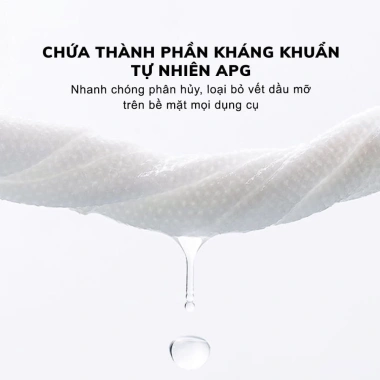 Thùng 10 gói Khăn ướt lau bếp đa năng 80 miếng Siêu nhẹ, sạch sâu, tiết kiệm 38k