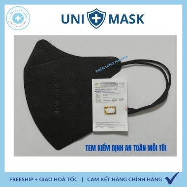 Thùng 100 cái Khẩu trang 5D Uni Mask 3 lớp kháng khuẩn Giá ưu đãi 32.550₫