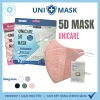 Thùng 100 cái Khẩu trang 5D Uni Mask 3 lớp kháng khuẩn Giá ưu đãi 32.550₫ 8