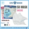 Thùng 100 cái Khẩu trang 5D Uni Mask 3 lớp kháng khuẩn Giá ưu đãi 32.550₫ 10