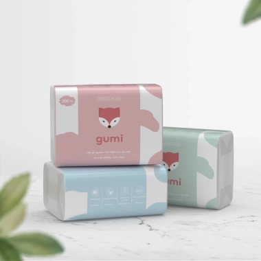Thùng 30 gói Giấy ăn Gumi cao cấp 3-4 lớp mềm mịn, tiện lợi cho gia đình - 183.000₫