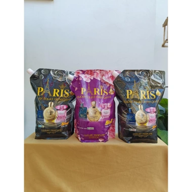 Thùng 7 túi Nước Giặt Xả Paris 7x1.700ml - Đậm đặc hương nước hoa Pháp, lưu hương dài lâu, giảm giá 119k 6