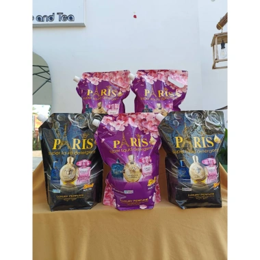 Thùng 7 túi Nước Giặt Xả Paris 7x1.700ml - Đậm đặc hương nước hoa Pháp, lưu hương dài lâu, giảm giá 119k 8