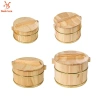Thùng cơm hấp gỗ có nắp - Hộp đựng thực phẩm cho gạo, sushi - Tiện ích bếp, giảm 22%