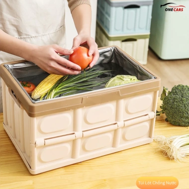 Thùng Đựng Đồ Xe Hơi Đa Năng Gấp Gọn Tiện Lợi – Hộp Đựng Ô Tô 48k Giá Sốc 7