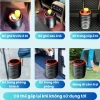 Thùng rác ô tô 4L co giãn gấp gọn, đa năng làm xô rửa xe, xô câu cá - 8.000₫ 4