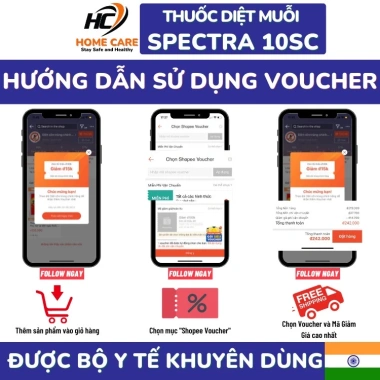 Thuốc diệt muỗi SPECTRA Fendona 10SC 50ml không mùi - Ấn Độ, giá chỉ 89.000đ 8