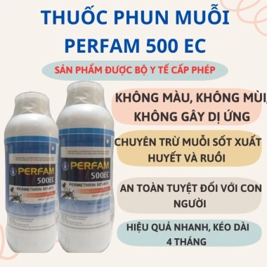 Thuốc diệt muỗi y tế PERFAM 500EC không gây ngứa - tặng gói bám dính - 80.000đ