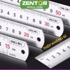 Thước kẻ thép Deli ZenTor 15-30cm - Nhỏ gọn, chống mòn gỉ, giá 14.000đ - DEAL 1K