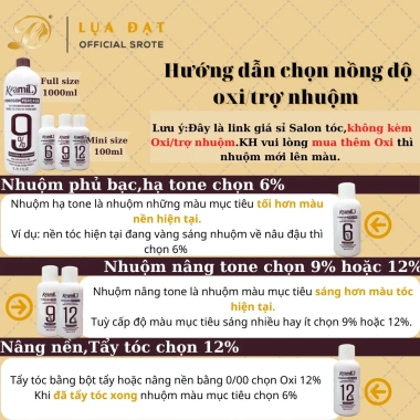 Thuốc nhuộm tóc Kami cân bằng màu tóc bạc hương socola 90ml - Giá salon 44,800, giảm còn 35,000