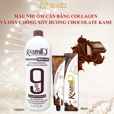 Thuốc nhuộm tóc Kami cân bằng màu tóc bạc hương socola 90ml - Giá salon 44,800, giảm còn 35,000