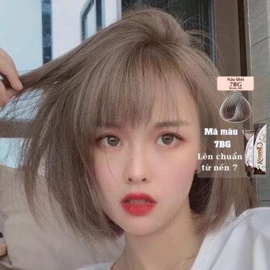 Thuốc nhuộm tóc Kami cân bằng màu tóc bạc hương socola 90ml - Giá salon 44,800, giảm còn 35,000