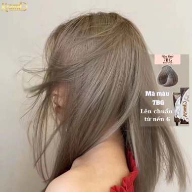 Thuốc nhuộm tóc Kami cân bằng màu tóc bạc hương socola 90ml - Giá salon 44,800, giảm còn 35,000