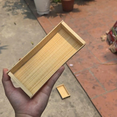 Thuyền tre đựng bánh kẹo - Decor bàn tiệc dễ thương, giá 14.998₫