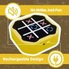 Tic Tac Toe & Whack-a-Mole cầm tay 4 trong 1 - Sạc USB, chế độ im lặng, phù hợp trẻ & người lớn 2