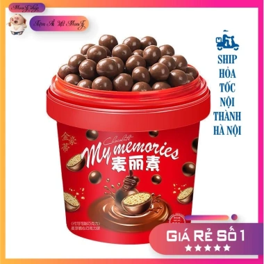 Tiệm ăn vặt MonTy – Kẹo Socola Xô My Memories 520gr Siêu Hot Trend Giá 66.000₫ 4