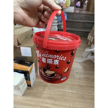 Tiệm ăn vặt MonTy – Kẹo Socola Xô My Memories 520gr Siêu Hot Trend Giá 66.000₫ 7