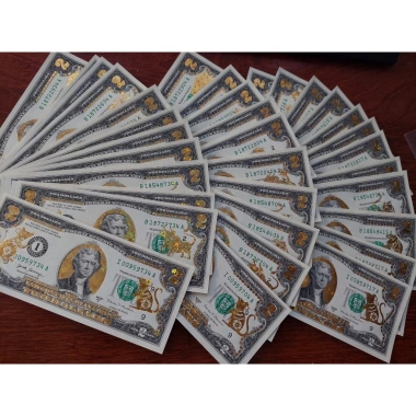 Tiền 2 USD 12 Con Giáp Mạ Vàng 3D Kỷ Niệm Lì Xì Tết 2.025 - Giá ưu đãi 102.000đ
