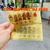 Tiền Ngũ Phúc Mạ Vàng Nhựa Quà Tết Kèm Bao Lì Xì Phong Thủy May Mắn 4.770đ 7