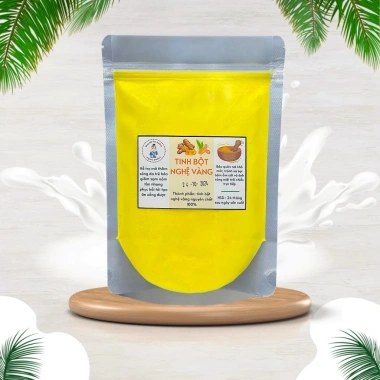 Tinh bột nghệ vàng nguyên chất - Dưỡng trắng mịn da, giảm mụn, mờ thâm sạm nám, ăn uống được, chỉ 28.400₫ 3 Tinh bột nghệ vàng nguyên chất - Dưỡng trắng mịn da, giảm mụn, mờ thâm sạm nám, ăn uống được, chỉ 28.400₫ 3