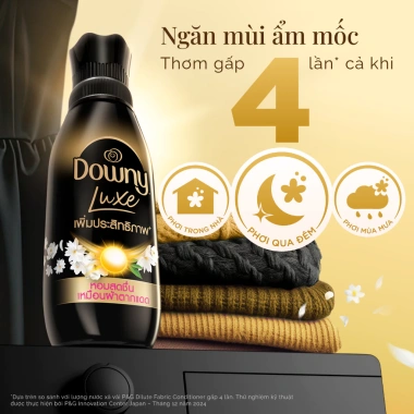 Tinh Chất Xả Vải Downy Luxe Mặt Trời - Thơm Như Phơi Dưới Nắng 450ml/1L 93.000₫