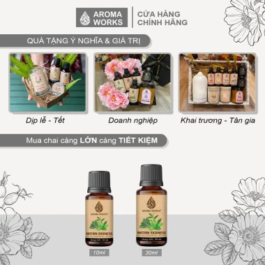 Tinh Dầu Chống Say Xe Aroma Works - Khử Mùi Hôi, Giảm 23% Chỉ 149.000₫ 6