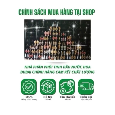 Tinh dầu Dubai đá vàng 15ml - Thơm lâu 24h, chai lăn 15ml tiết kiệm, giá sỉ 99k