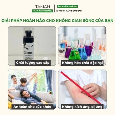 Tinh Dầu Đuổi Muỗi TAMAN - Xịt Phòng Ngủ An Toàn Cho Bé, Thiên Nhiên, 89.000₫ 6