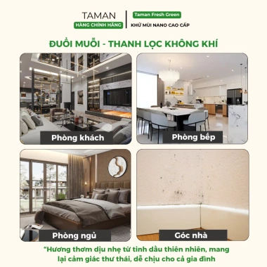 Tinh Dầu Đuổi Muỗi TAMAN - Xịt Phòng Ngủ An Toàn Cho Bé, Thiên Nhiên, 89.000₫ 7
