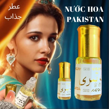 Tinh dầu mini Pakistan DUBAI – Lưu hương 6h, Nguyên chất, Hương Hoa Vàng, Giá 20.000đ