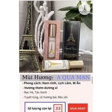 Tinh dầu nước hoa A Roma dạng lăn Very Sexy Coco Blue – Thơm lâu, tán hương mạnh, chỉ 66k