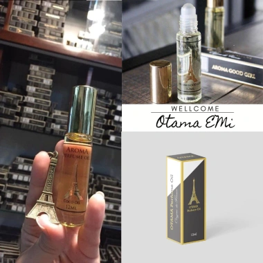 Tinh dầu nước hoa Aroma dạng lăn mini 12ml 18 mùi nam nữ, hương lưu lâu, chính hãng
