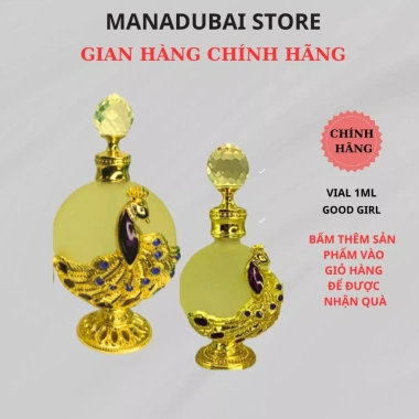Tinh dầu nước hoa Công Phượng Hoàng Dubai 15-35ml Hương mạnh mẽ sang chảnh quyến rũ