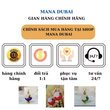 Tinh dầu nước hoa Công Phượng Hoàng Dubai 15-35ml Hương mạnh mẽ sang chảnh quyến rũ