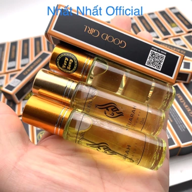 Tinh đầu nước hoa Dubai 12ml dạng lăn siêu thơm - Giá chỉ 25.000đ, khuyến mãi 6