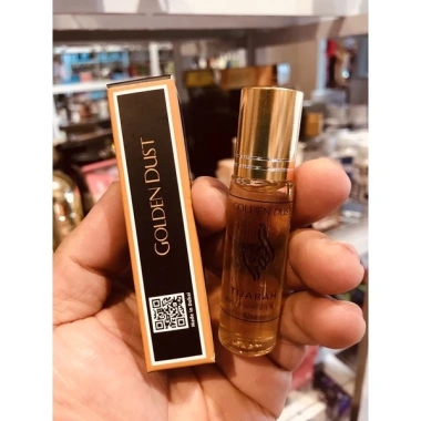 Tinh dầu nước hoa Dubai dạng lăn 12ml Golden Dust - Hương sang, giá ưu đãi 85k