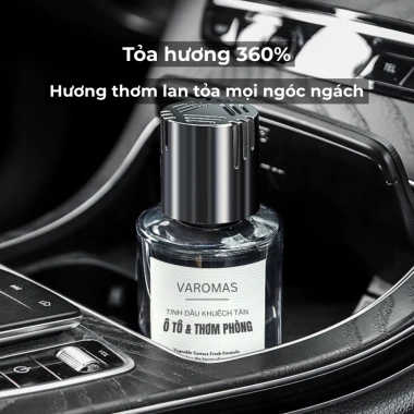 Tinh Dầu Ô Tô Cao Cấp VaromaS KT61 160ml - Khử Mùi, Chống Say Xe, Giá 159.000₫