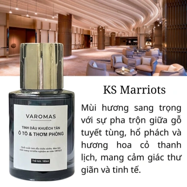 Tinh Dầu Ô Tô Cao Cấp VaromaS KT61 160ml - Khử Mùi, Chống Say Xe, Giá 159.000₫