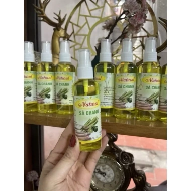 Tinh dầu sả xịt phòng 100ml - Đuổi muỗi an toàn, hiệu quả, giá chỉ 18.000₫