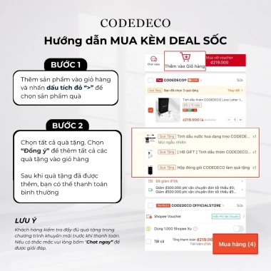 Tinh dầu thơm nữ CODEDECO Good Girl 10ml xịt - Ngọt ngào, nhẹ nhàng, quyến rũ, giá 184k