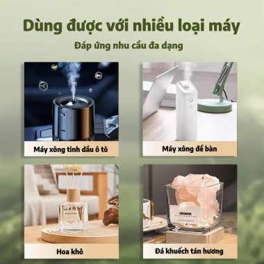 Tinh dầu thơm phòng 260ml - dung tích lớn tặng đầu vòi nhọn đa dạng mùi hương giá gốc 53.880đ chỉ 44.900đ