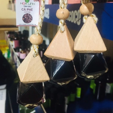 Tinh Dầu Treo Xe Khử Mùi Hôi, Giảm Say, Hương Cafe và Trầm - Chỉ 19.500 VND 6