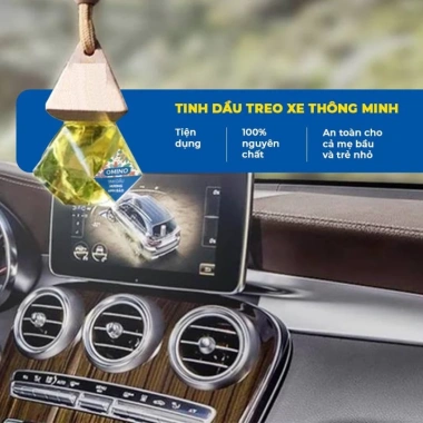 Tinh dầu treo xe ô tô Omino khử mùi, chống say xe hiệu quả - chỉ 38.000₫ 3