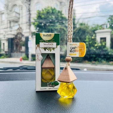 Tinh Dầu Treo Xe Vỏ Cam Ngọt VINA 8m - Chống Say, Giảm Stress, Thơm Phòng Ngủ - 69.000đ