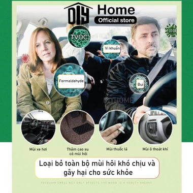 Tinh dầu tự khuếch tán ô tô - Khử formaldehyde, giảm say xe, thơm nhẹ, 23.120₫ 3