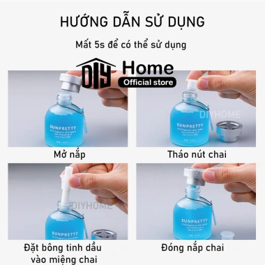 Tinh dầu tự khuếch tán ô tô - Khử formaldehyde, giảm say xe, thơm nhẹ, 23.120₫ 7