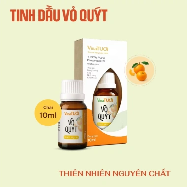 Tinh Dầu Vỏ Quýt Chống Say Xe 10ml-50ml Khử Mùi Thơm Phòng Tự Nhiên VINA TƯƠI SHOP 6